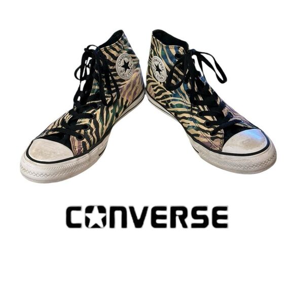 Converse Shoes - Converse Chuck Taylor All Star Zebra Floral High Top 554888F Sz 10